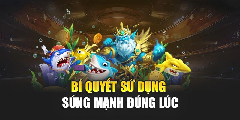 Bí quyết sử dụng súng mạnh đúng lúc
