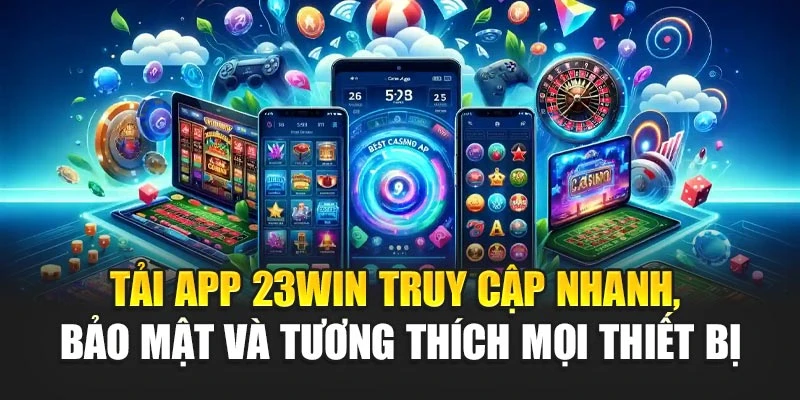 Tải app 23win truy cập nhanh, bảo mật và tương thích mọi thiết bị